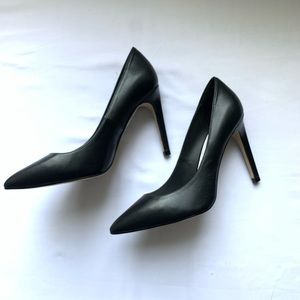 Topshop Black Pump Heels Size 7.5